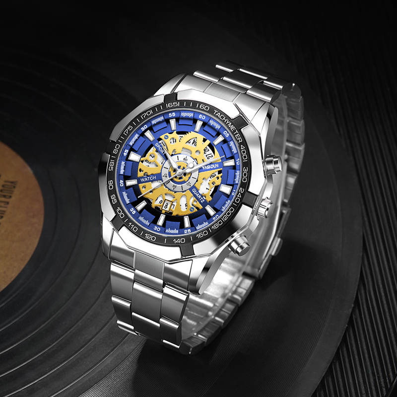 Smartwatch Military Watches For Men - Luxury Fashion Skeleton Watch for Men