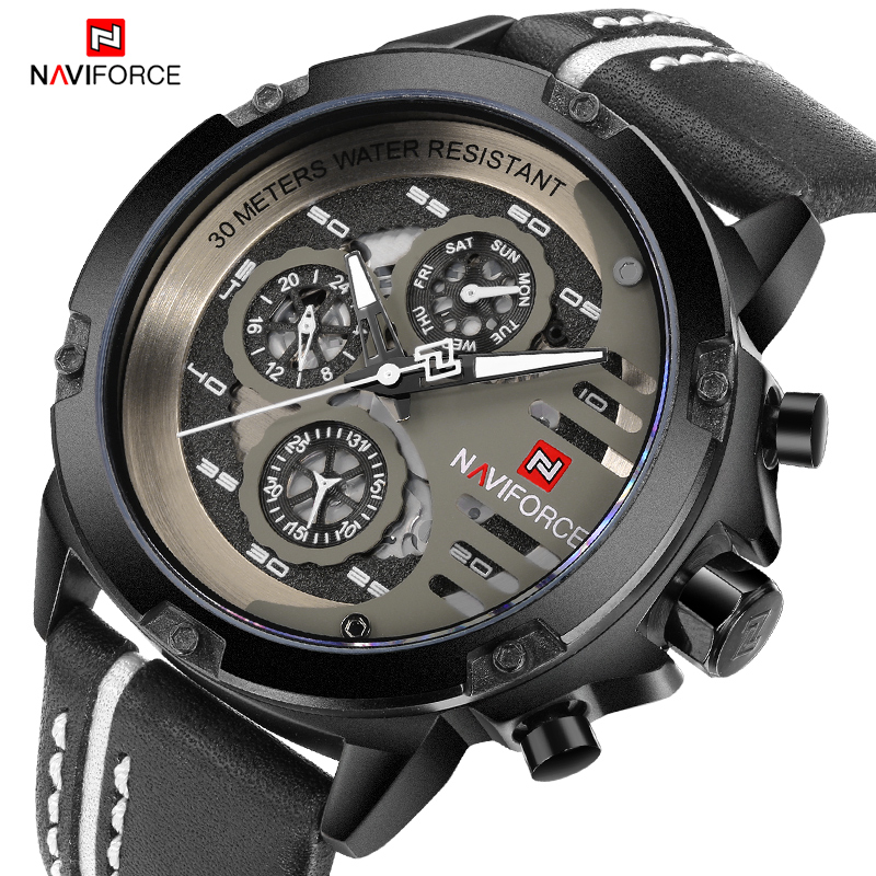 NAVIFORCE New Men's Sports Mil - Smartwatch Military Watches For Men review and price