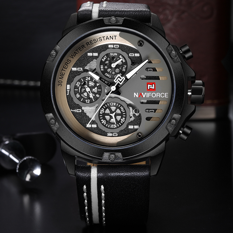 NAVIFORCE New Men's Sports Mil - Smartwatch Military Watches For Men review and price