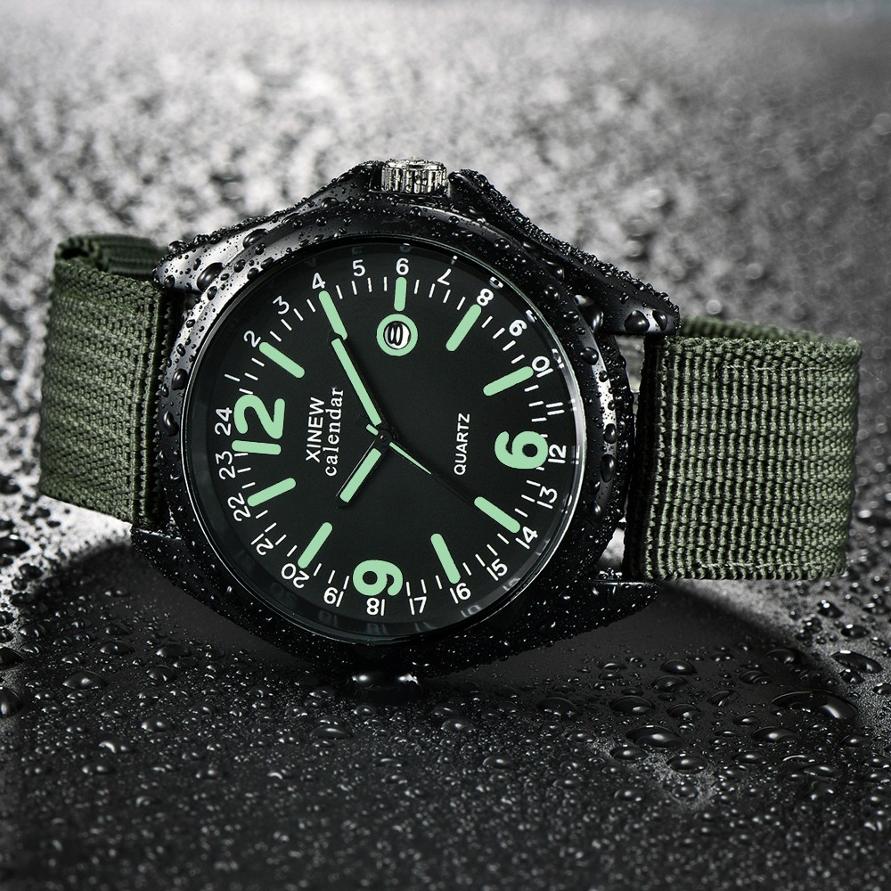 Military Mens Quartz Watch Bla - Smartwatch Military Watches For Men review and price