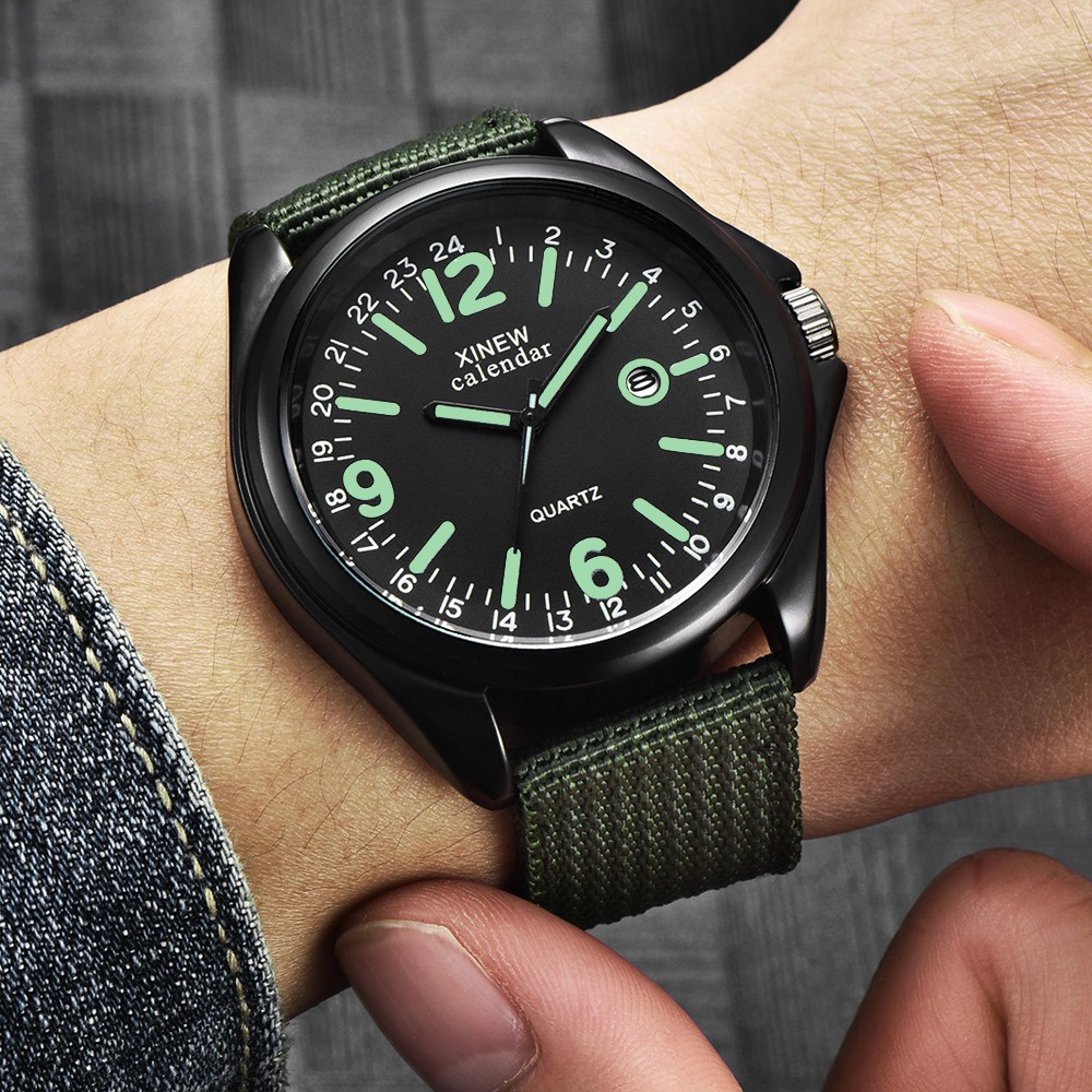 Military Mens Quartz Watch Bla - Smartwatch Military Watches For Men review and price