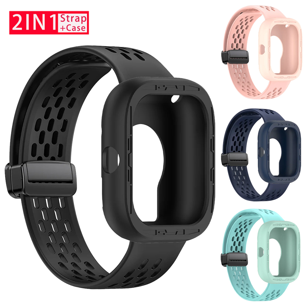 Cases+Silicone Band For Redmi  - Watch Redmi review and price