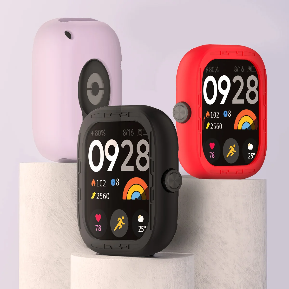 Cases+Silicone Band For Redmi  - Watch Redmi review and price
