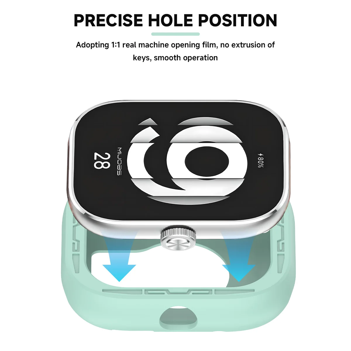 Cases+Silicone Band For Redmi  - Watch Redmi review and price