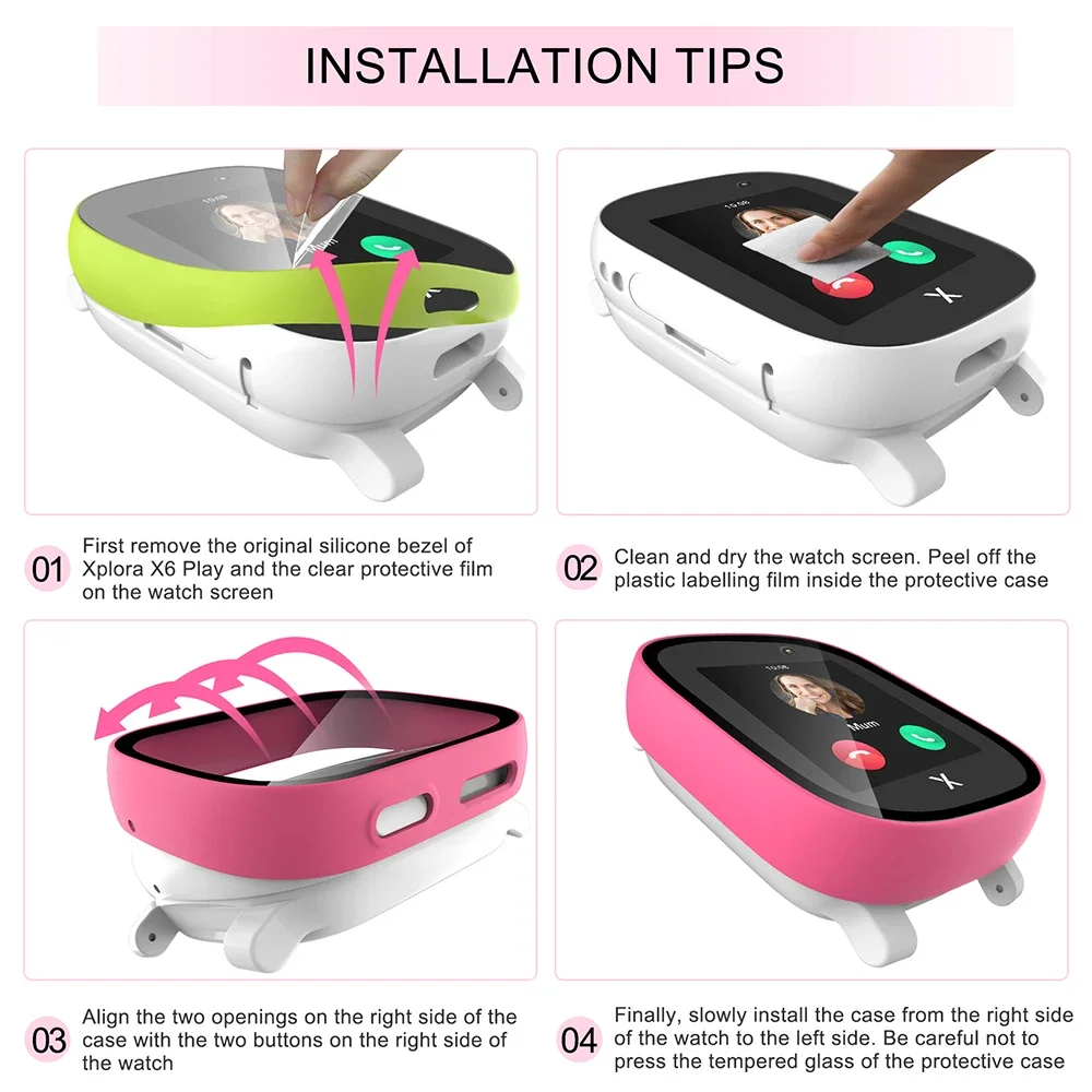 Case for Xploar X6 Play Kids S - Smartwatch Watches For Children review and price