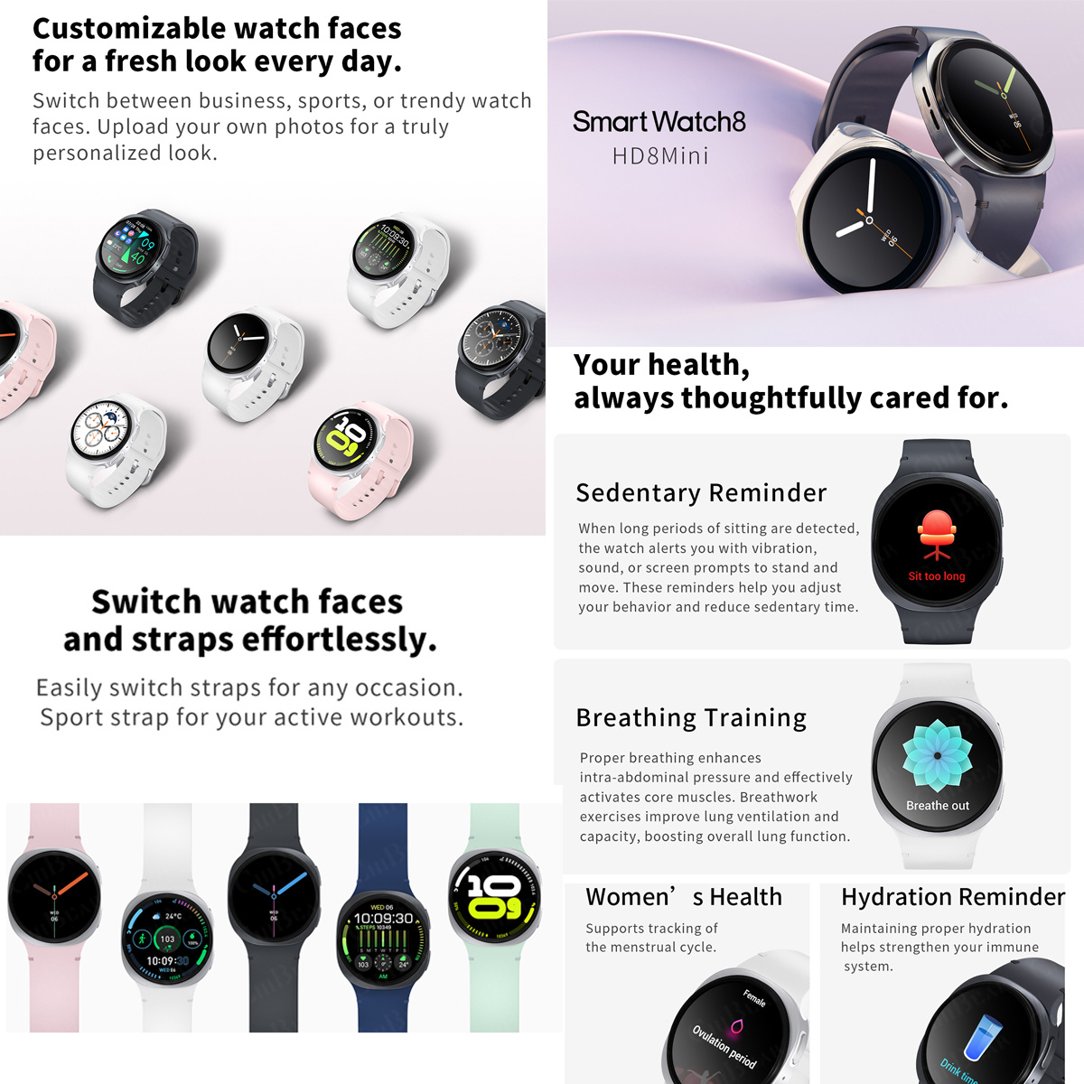 2026 New Watches 8 Mini GPS Tr - Smartwatch Watches Price review and price