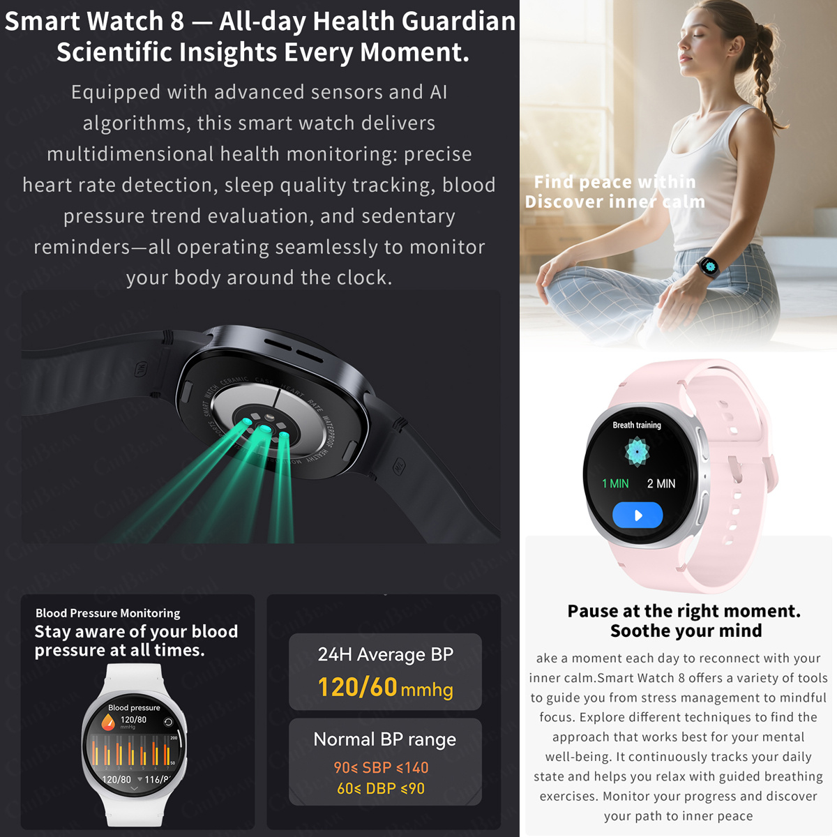 2026 New Watches 8 Mini GPS Tr - Smartwatch Watches Price review and price