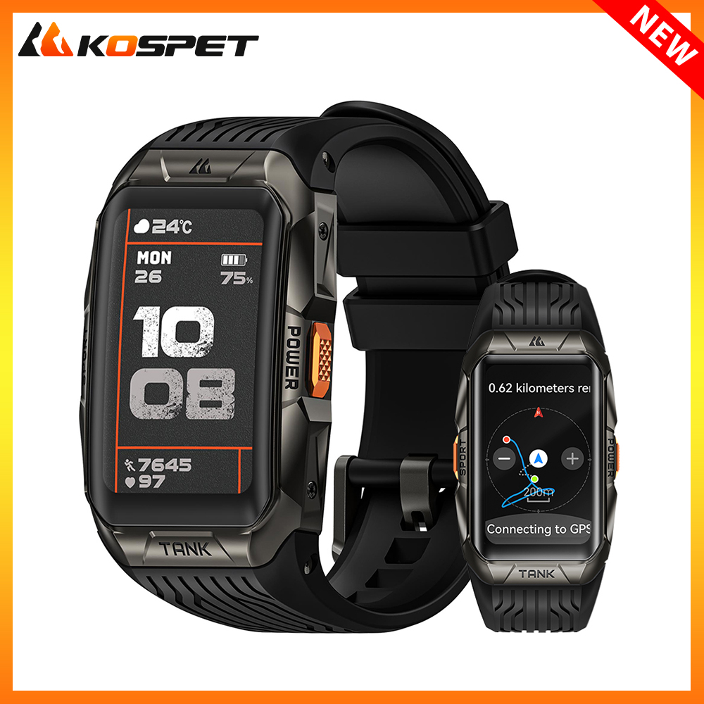 2025 KOSPET TANK X2 Ultra Smar - Altimeter Compass Watch review and price