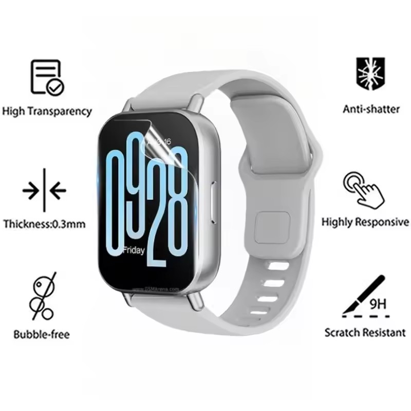 1-5Pcs Watch Hydrogel Film For - Watch Redmi review and price