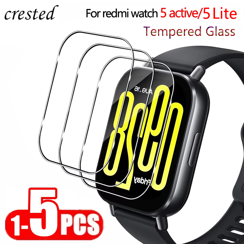 1-5Pcs Tempered Glass For Xiao - Watch Redmi review and price