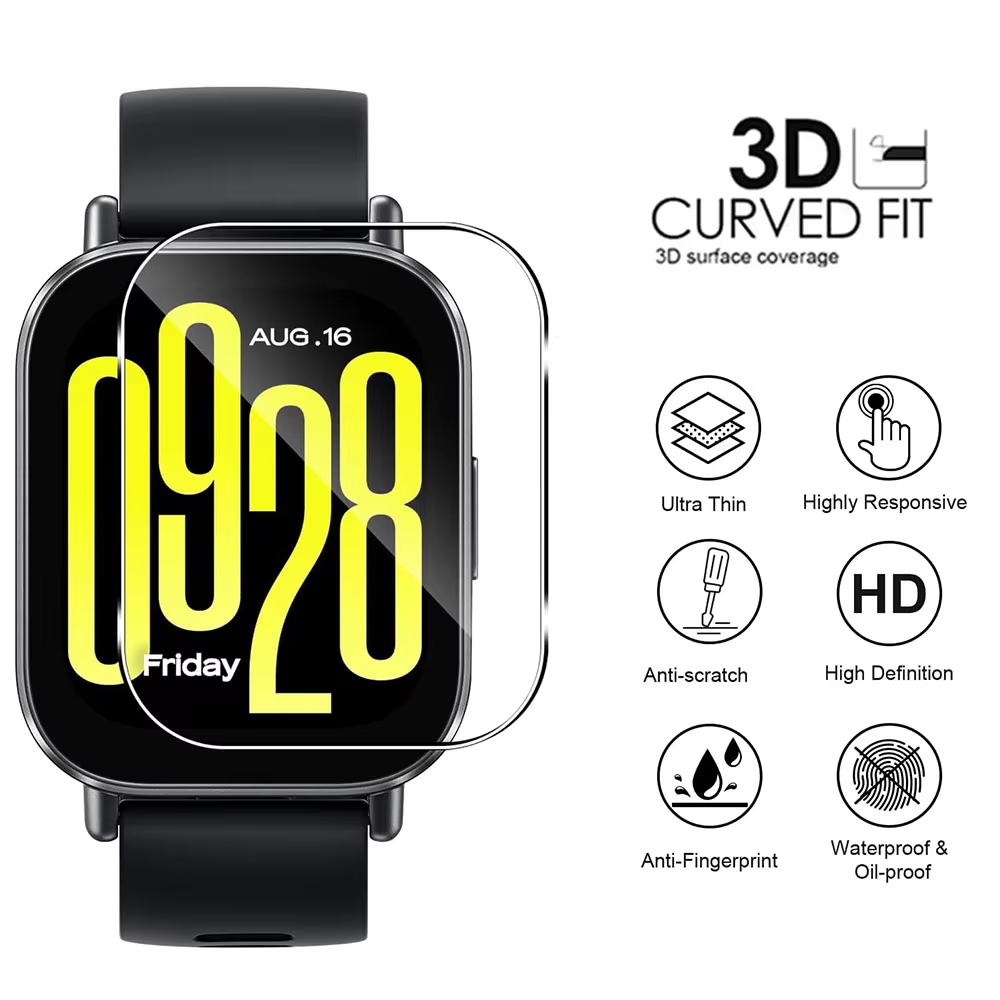 1-5Pcs Tempered Glass For Xiao - Watch Redmi review and price