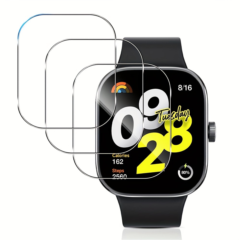 3-5Pcs Premium Tempered Glass  - Watch Redmi review and price