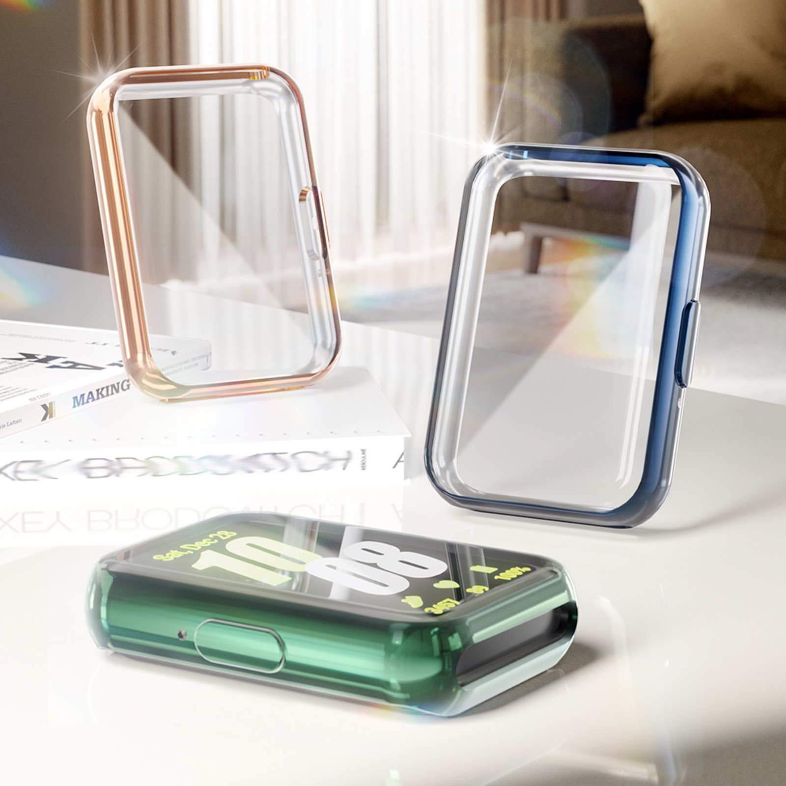 Cover for Samsung Galaxy Fit 3 - Smartwatch Watches Price review and price