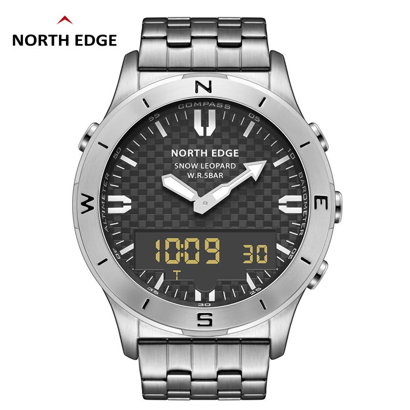 NORTH EDGE Men's Digital Watch - Altimeter Compass Watch review and price