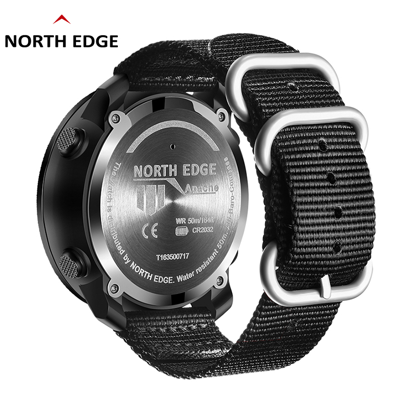 NORTH EDGE Watches For Men APA - Altimeter Compass Watch review and price