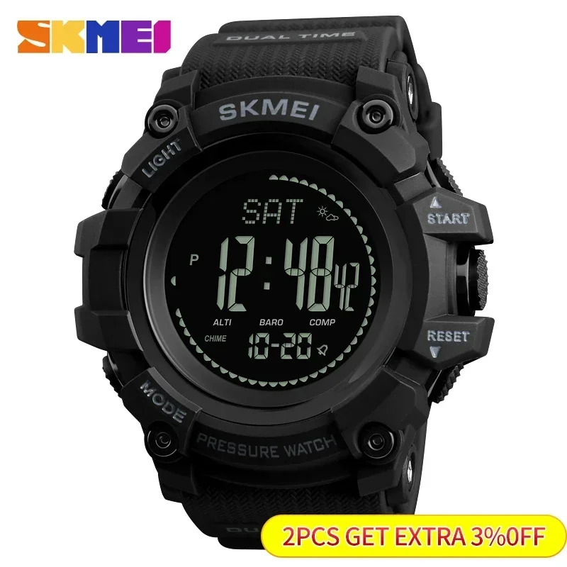SKMEI 1358 Altimeter Weather T - Altimeter Compass Watch review and price