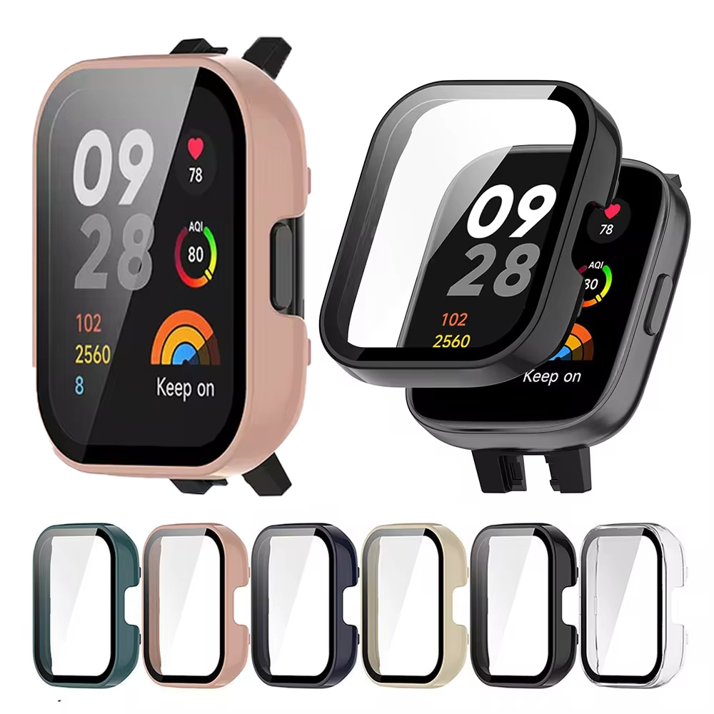 Tempered Glass+Protective Cove - Watch Redmi review and price