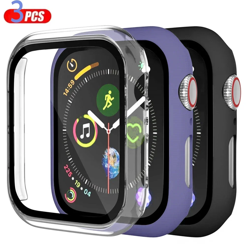 3pack Glass+cover For Apple Wa - Smartwatch Watches Price review and price