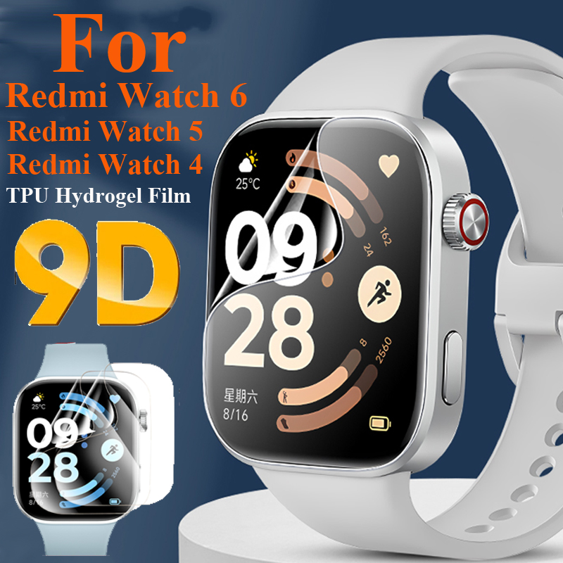 1-5PCS Hydrogel Protective Fil - Watch Redmi review and price