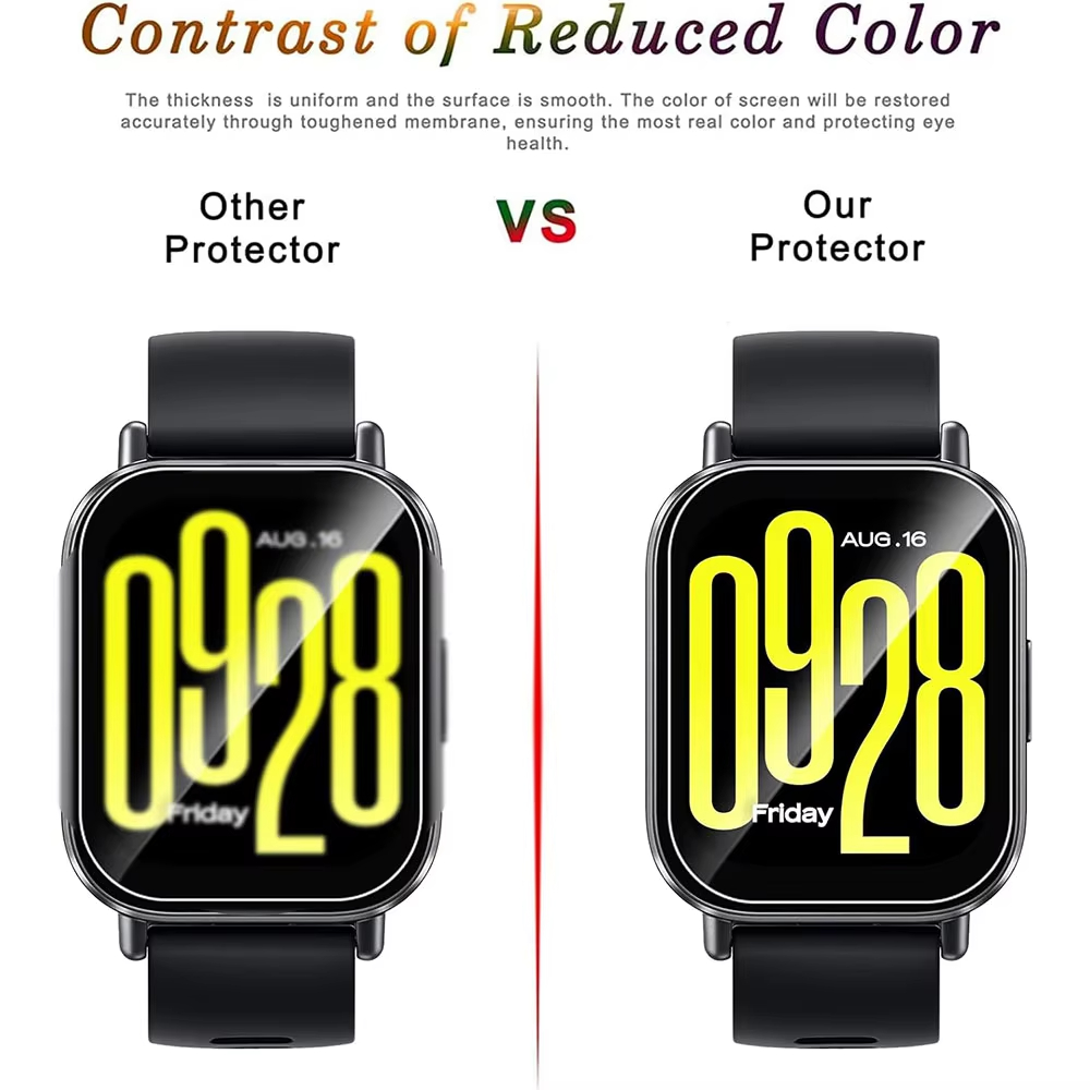 1-5Pcs Tempered Glass For Xiao - Watch Redmi review and price
